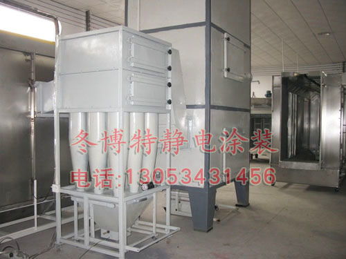 冬博特靜電涂裝設(shè)備廠 專業(yè)經(jīng)銷與自產(chǎn)自銷小旋風(fēng)粉末回收機(jī)